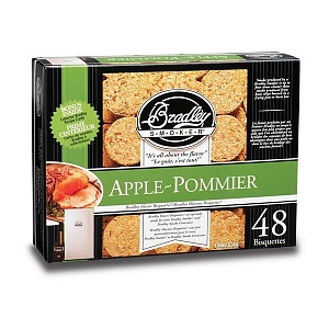 картинка Яблоко(Apple), в упаковке 48 шт. Bradley Smoker