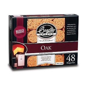 картинка Дуб(Oak), в упаковке по 48 шт. Bradley Smoker