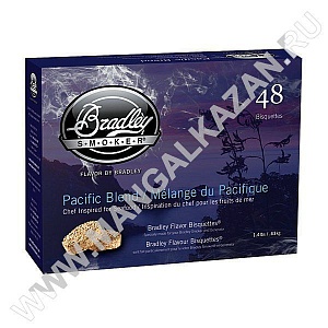 картинка Тихоокеанская смесь (Pacific Blend), в упаковке 48 шт Bredley Smoker