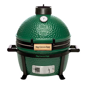 картинка Керамический гриль Big Green Egg MiniMax в подставке