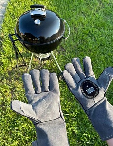 картинка МИГ-1692 Перчатки для гриля кожаные термостойкие SERIAL GRILLERS