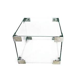 картинка Ветрозащитное стекло (квадратное)