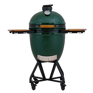 картинка Керамический гриль Green Kamado II L с ножками и столиками